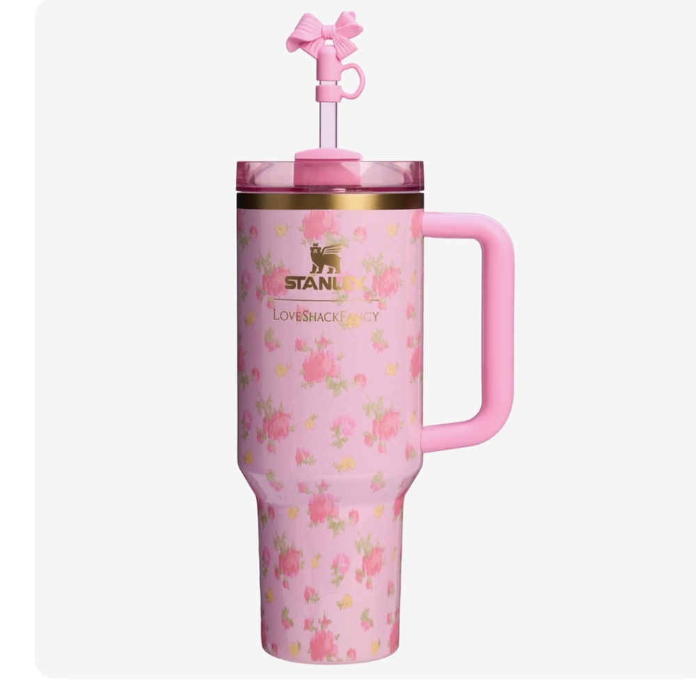 Loveshackfancy x Stanley The Quencher H2.O Flowstate Tumbler 40 oz Ibiza Sunset